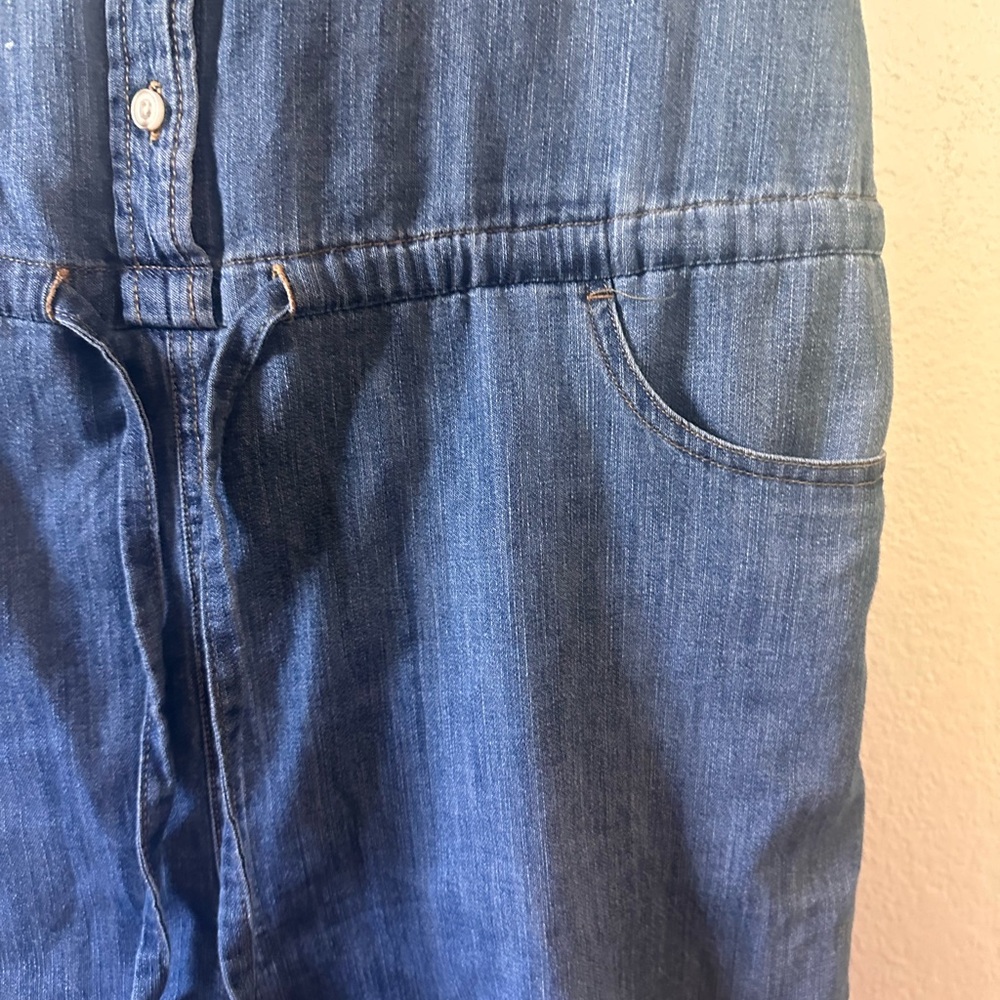 Universal Thread Light Blue Chambray Drawstring R… - image 5